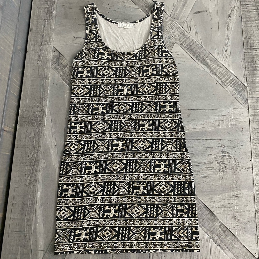 Forever 21 Print Tube dress-Size S